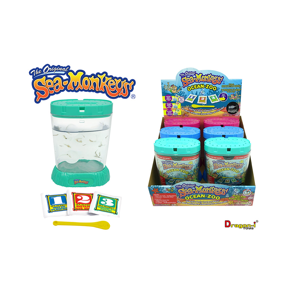 Sea-Monkey Ocean Zoo (Assorted Colors) - Cheeky Monkey Toys