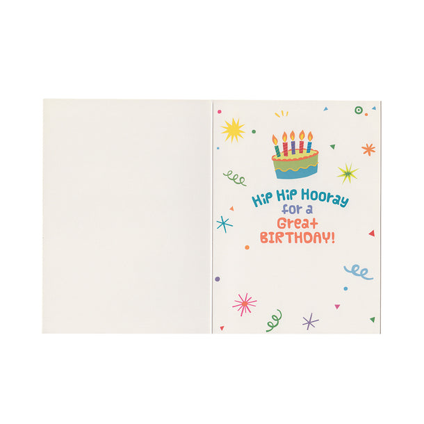 Age 5 Lettering Card