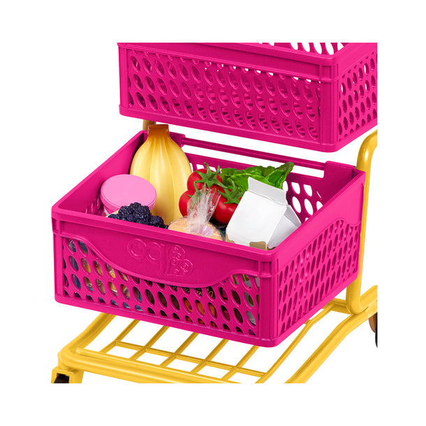 Our Generation Grocery Day Shopping Cart