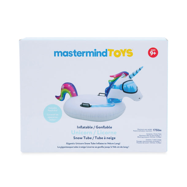 Mastermind Toys Unicorn Snow Tube