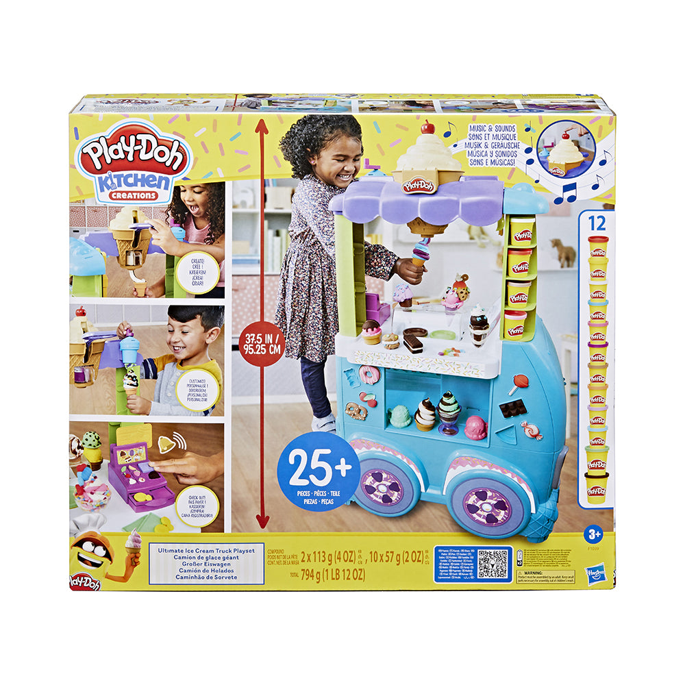 PlayDoh Kitchen Creations Ultimate Ice Cream Truck Playset