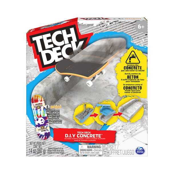 Tech Deck Kinetic Concrete Vehicle Figure Playset