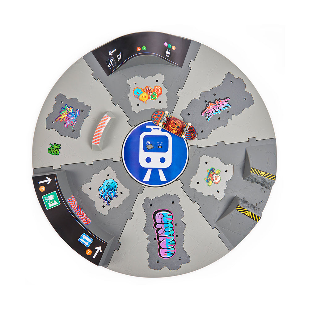 Tech Deck Turntable Vehicle Figure Playset