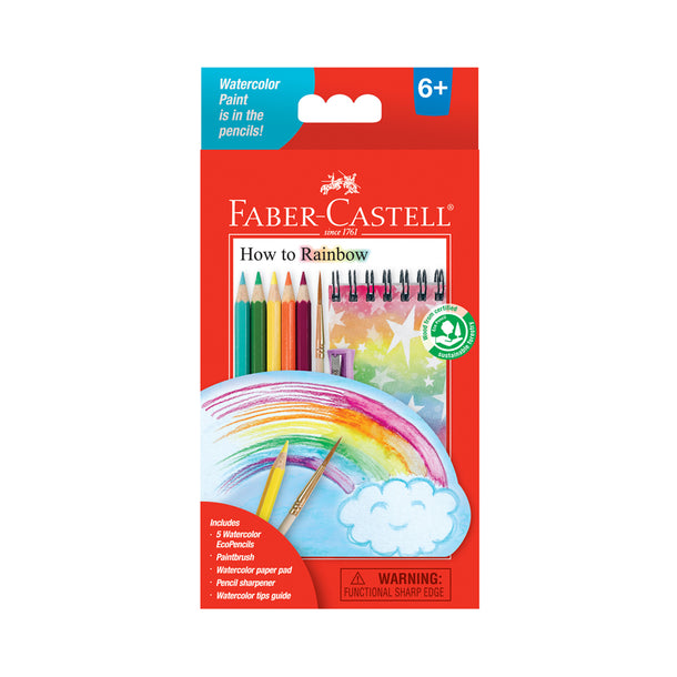 How to Rainbow Watercolor Pencils Starter Set