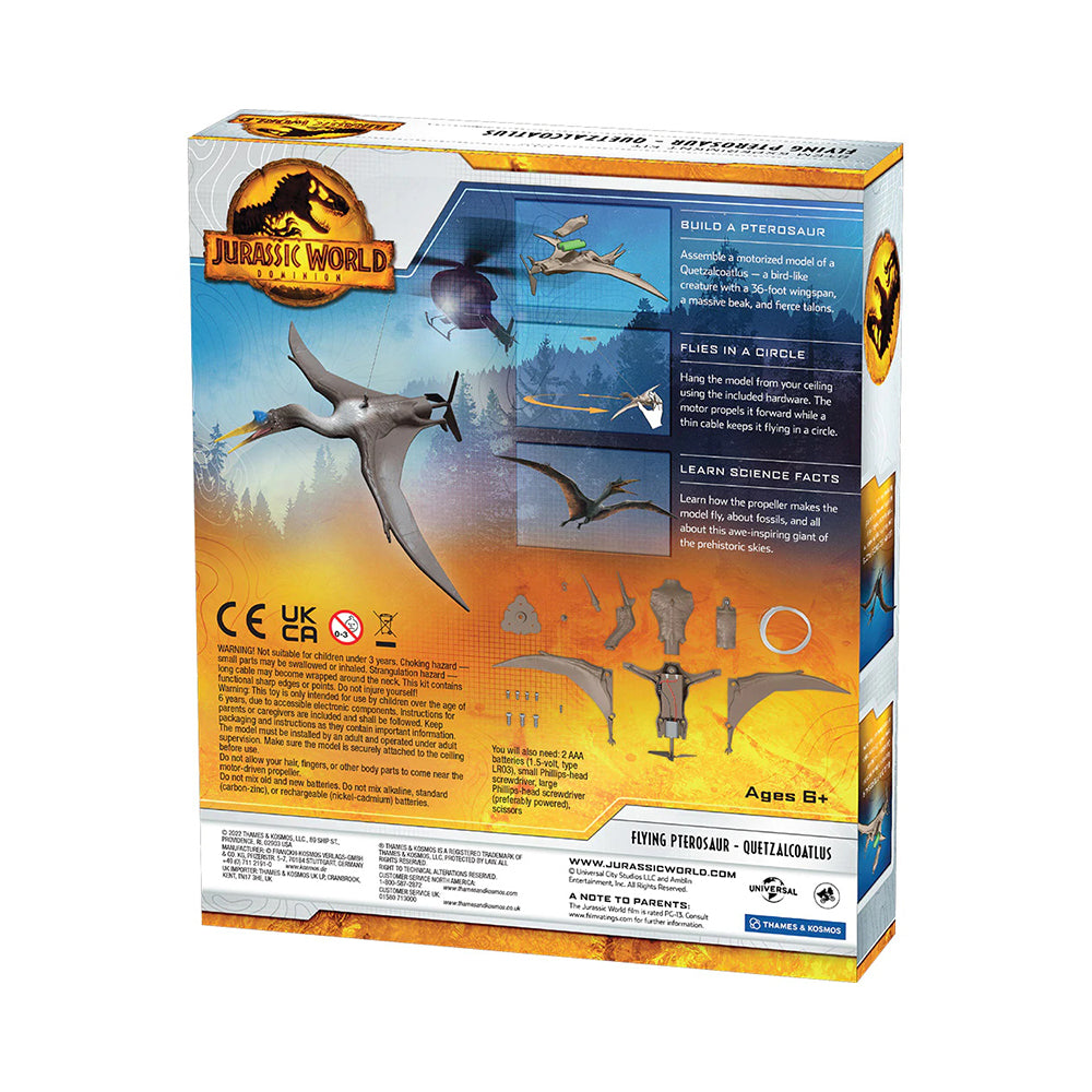 Jurassic World Dom. Flying Pterosaur Quetzalcoat