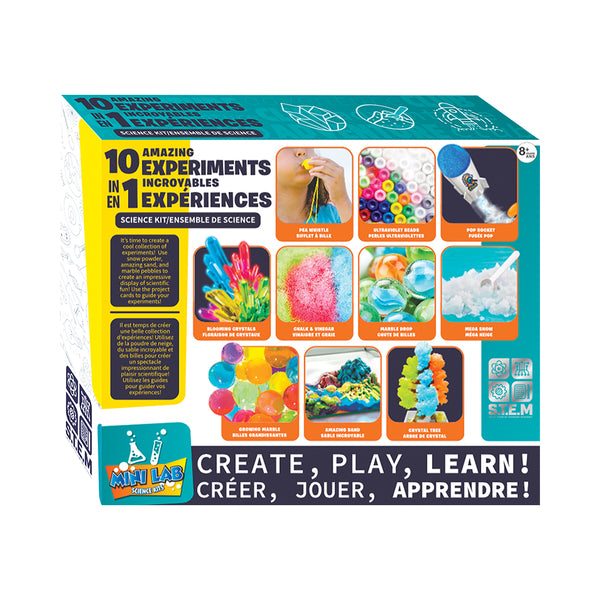 Mini Lab Science Experiment Kit DIY 10In1 Mastermind Toys