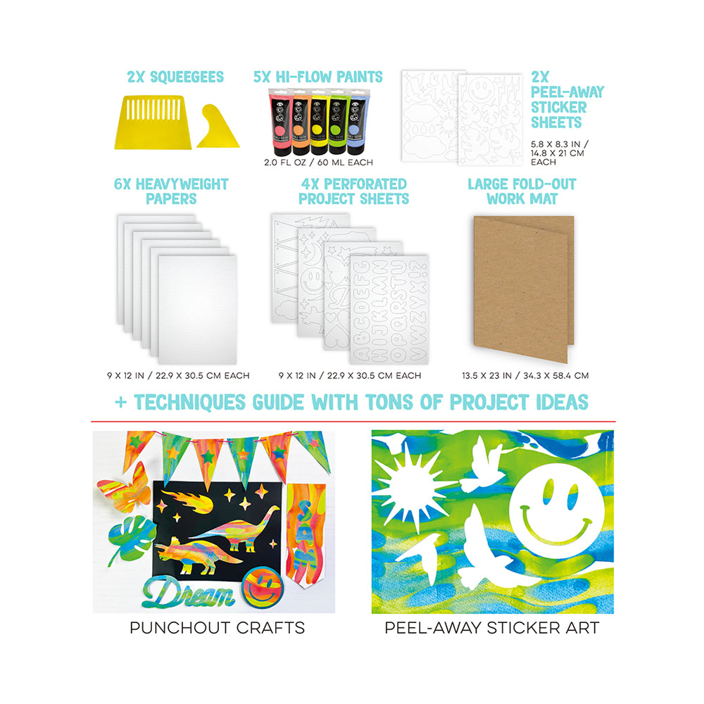 iHeartArt Squeegee Art