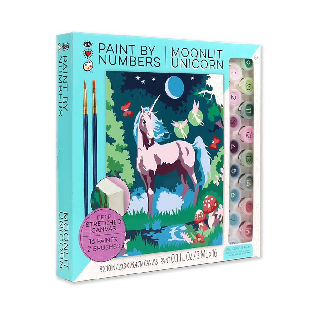 iHeartArt Paint By Numbers- Moonlit Unicorn