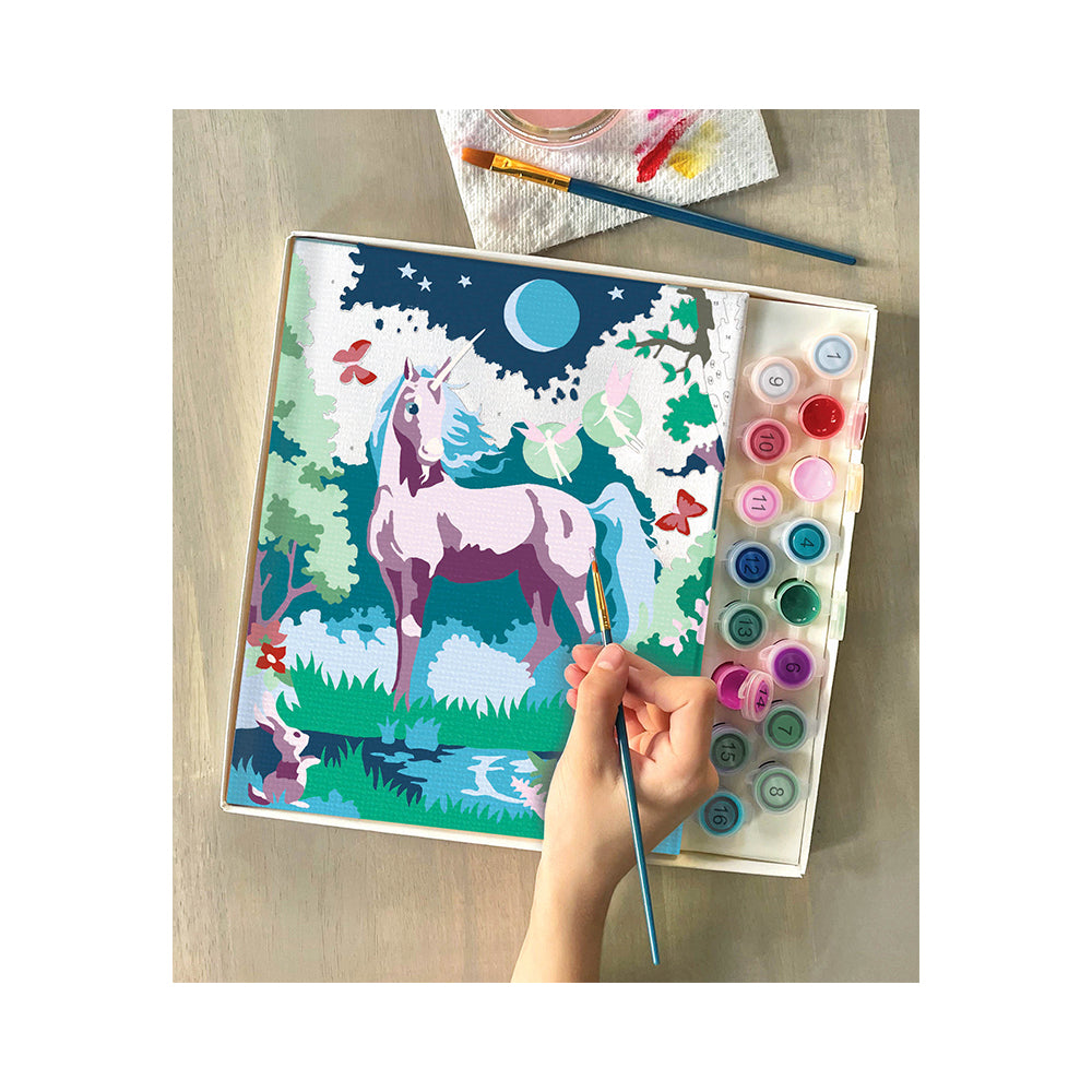 iHeartArt Paint By Numbers- Moonlit Unicorn