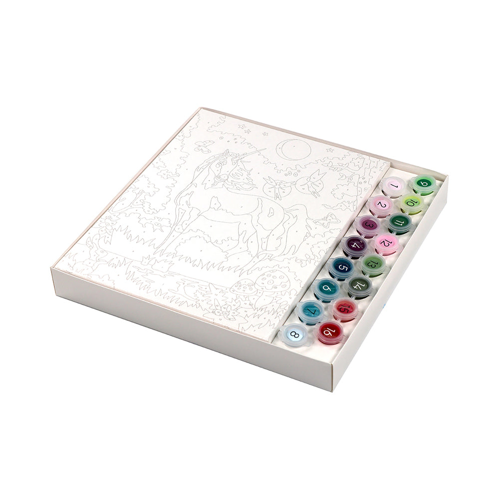 iHeartArt Paint By Numbers- Moonlit Unicorn