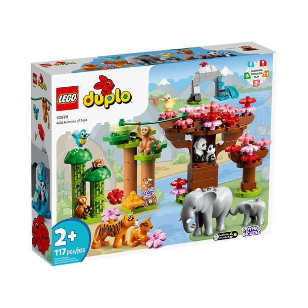 LEGO DUPLO Wild Animals of Asia 10974 Building Toy (117 Pieces)
