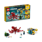 LEGO Creator 3in1 Sunken Treasure Mission 31130 Building Kit (522 Pieces)