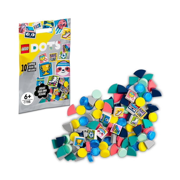 LEGO DOTS Extra DOTS Series 7 – SPORT 41958 DIY Decoration Kit (115 Pieces)
