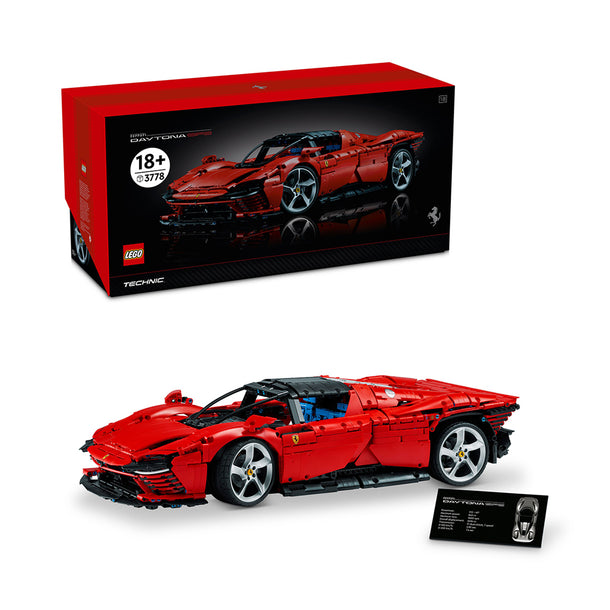 LEGO Technic Ferrari Daytona SP3 42143 Building Kit (3,778 Pieces)