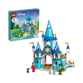LEGO  Disney Cinderella and Prince Charming’s Castle 43206 Building Kit (365 Pcs)