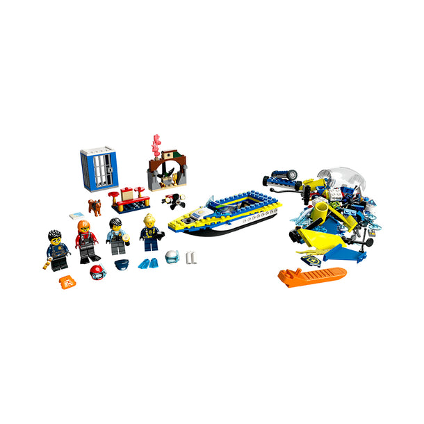 LEGO City Water Police Detective Missions 60355 Building Kit (278 Pieces)