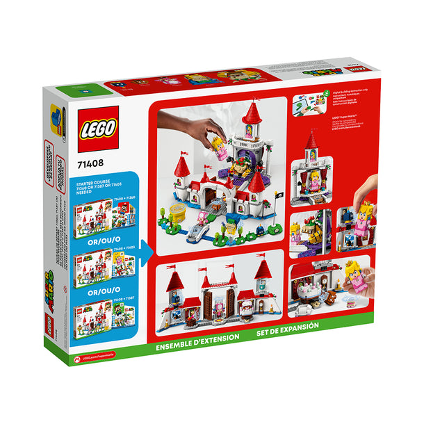 LEGO Super Mario Peach’s Castle Expansion Set 71408 Building Kit (1,216 Pieces)