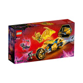 LEGO NINJAGO Jay’s Golden Dragon Motorbike 71768 Building Kit (137 Pieces)