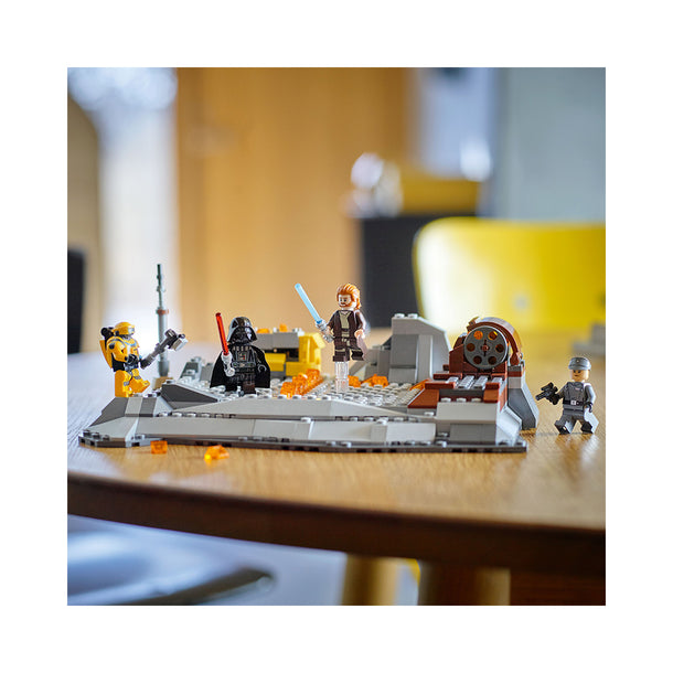 LEGO Star Wars Obi-Wan Kenobi vs. Darth Vader 75334 Building Kit (408 Pieces)