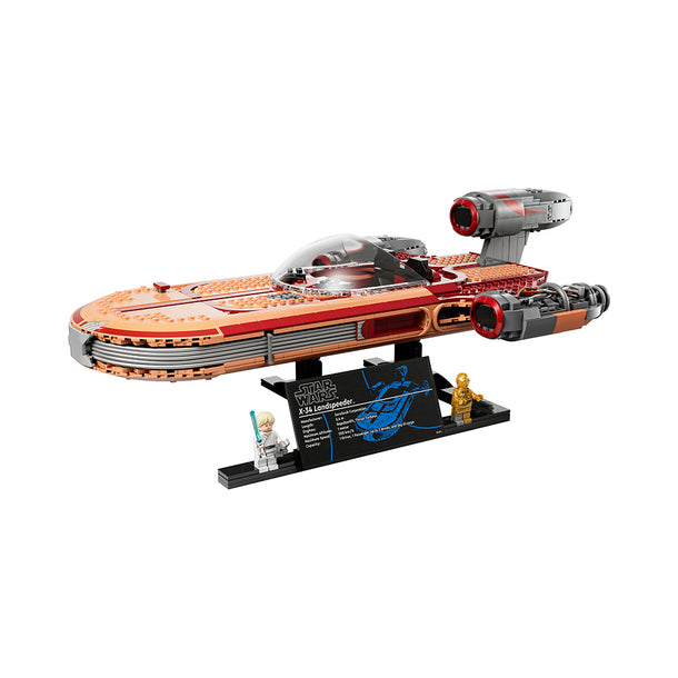 LEGO Star Wars Luke Skywalker’s Landspeeder 75341 Building Kit (1,890 Pieces)