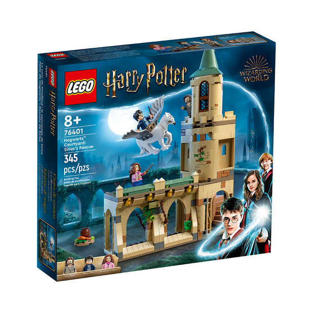 LEGO Harry Potter Hogwarts Courtyard: Sirius’s Rescue 76401 Building Kit (345 Pcs)