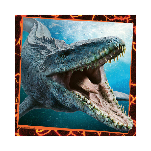 Jurassic World: Instinct to Hunt 3 x 49pc Puzzles