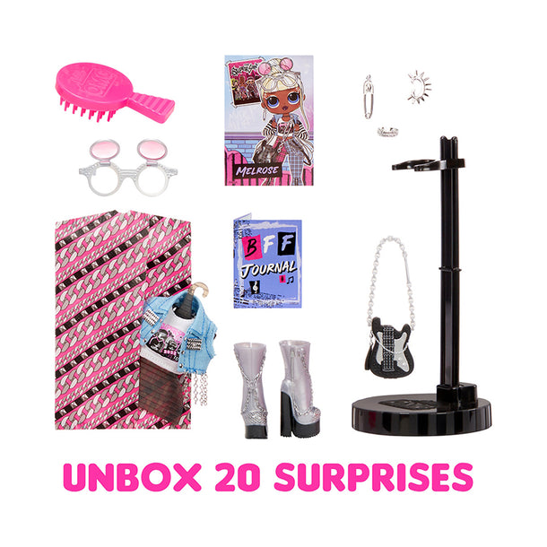 LOL Surprise OMG Melrose Fashion Doll with 20 Surprises