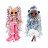LOL Surprise OMG Fashion Show Hair Edition Lady Braids Fashion Doll with Magic Mousse
