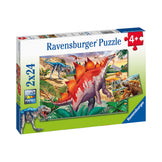 Jurassic Wildlife 2 x 24pc Puzzles