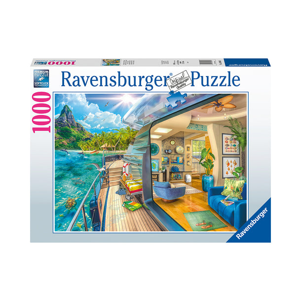 Ravensburger Tropical Island Charter 1000pc Puzzle
