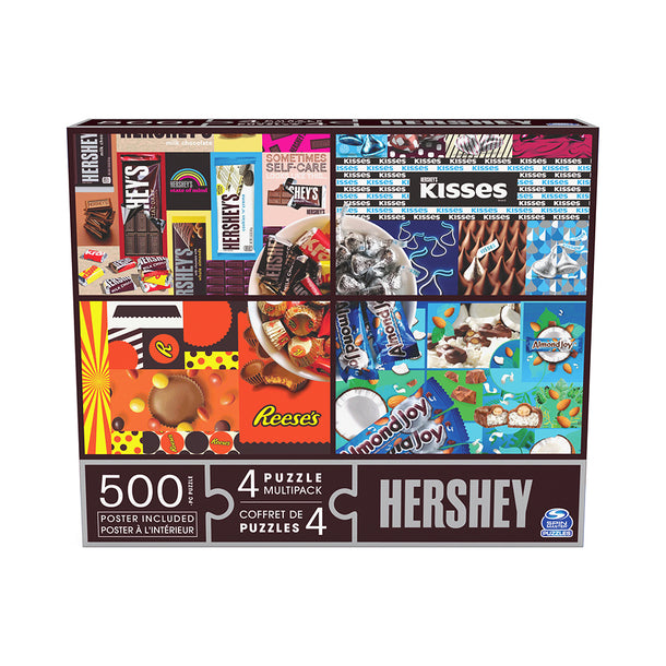 Hershey's 4 Puzzle Multipack - 500pc Puzzle