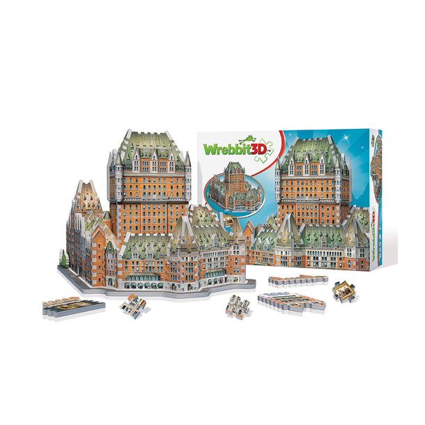 Le Château Frontenac Wrebbit3D Jigsaw Puzzle (865-Piece)