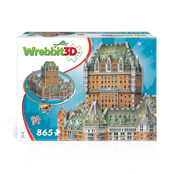 Le Château Frontenac Wrebbit3D Jigsaw Puzzle (865-Piece)