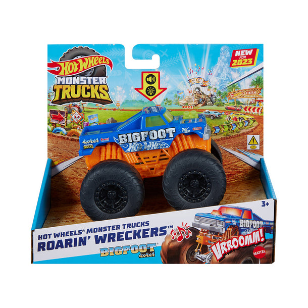 Hot Wheels Monster Trucks Roarin' Wreckers Assorted
