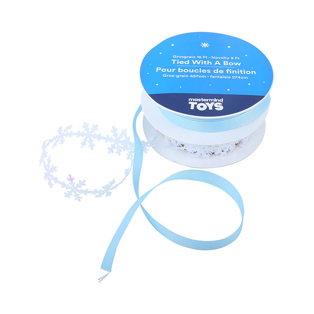 Mastermind Toys Ribbon, Set of 2 - Snowflakes