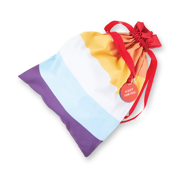 Mastermind Toys Rainbow Fabric Gift Bag - Large