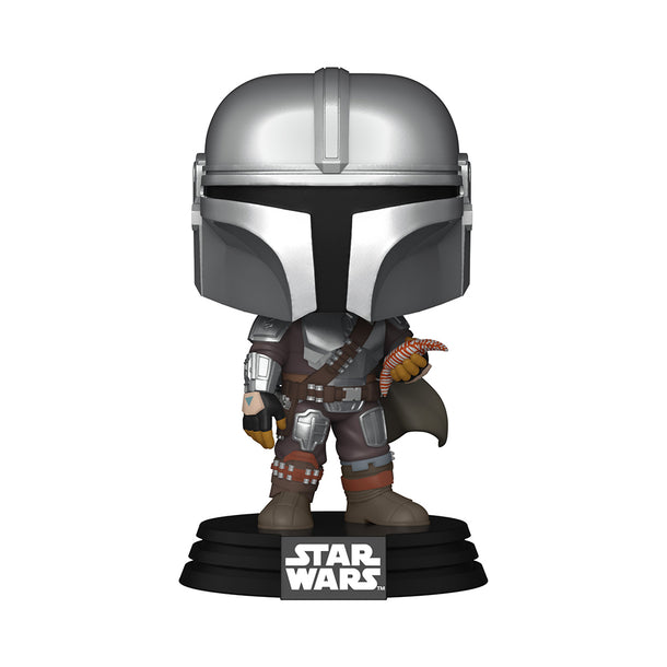 POP Star Wars: The Book of Boba Fett Mando Figure with pouch