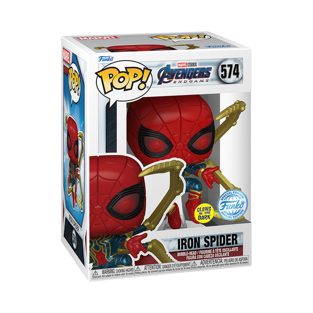 POP Movies: Endgame Spider Man with Gauntlet Figure