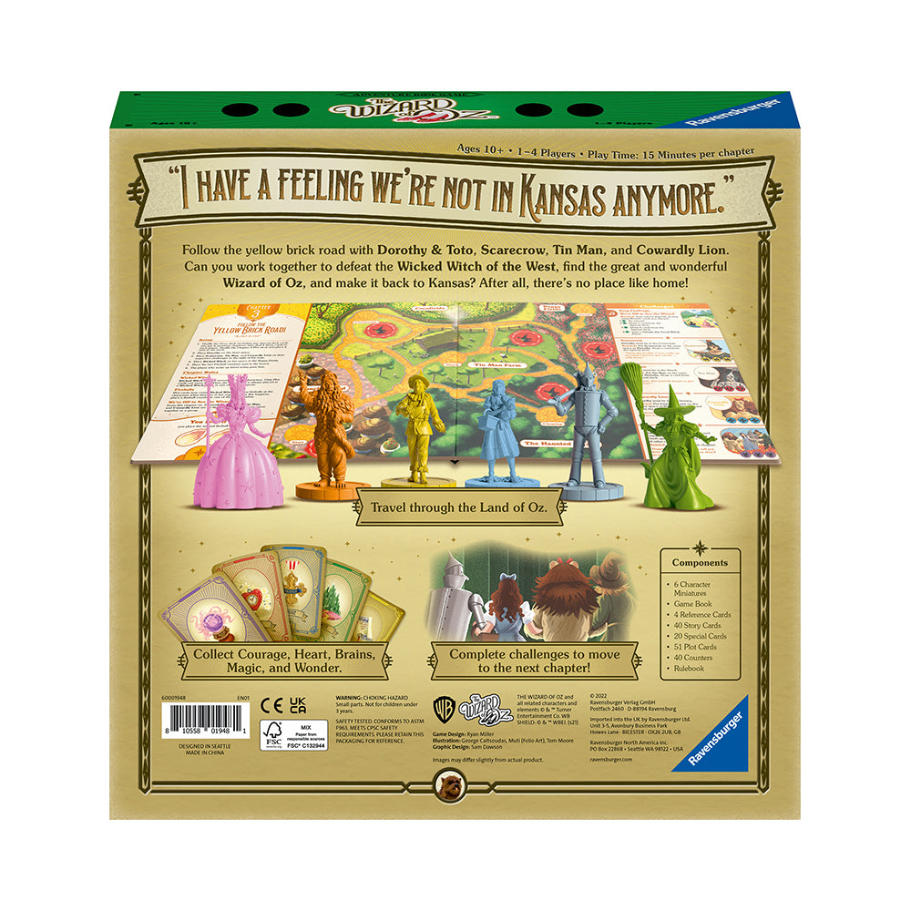 The Wizard of Oz Board Game Mastermind Toys