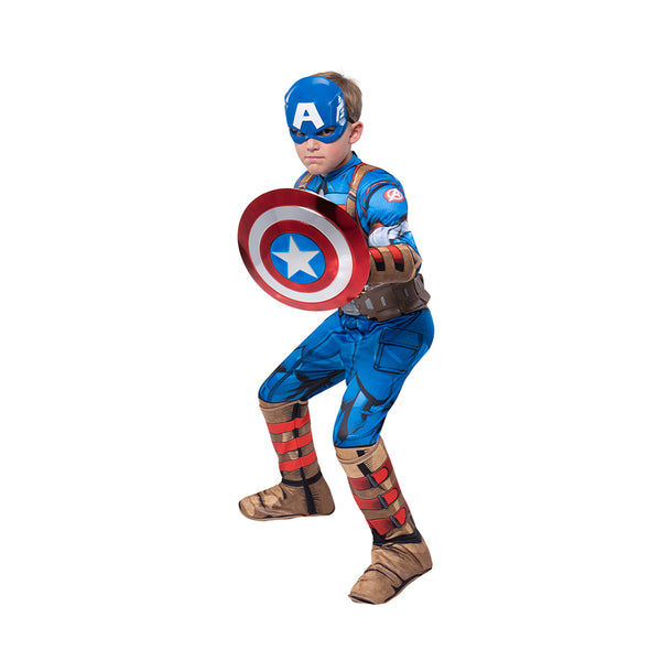 Captain America Premium Costume with shield Medium