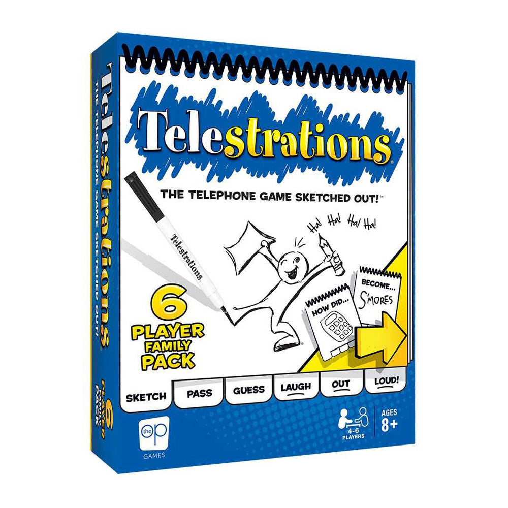 Telestrations 6 Player Mass Game