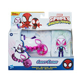 Marvel Spidey and His Amazing Friends Ghost-Spider Copter-Cycle