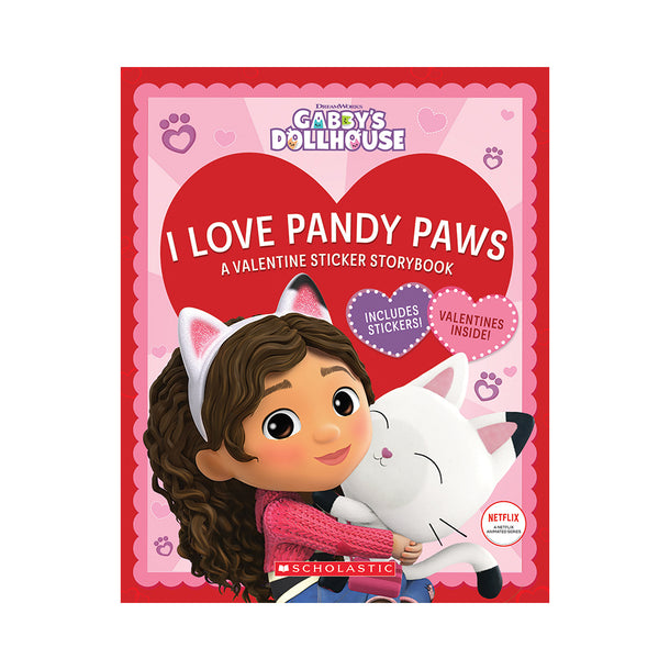 I Love Pandy Paws: A Valentine Sticker Storybook
