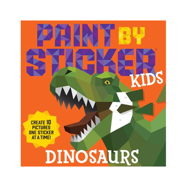 Paint by Sticker Kids: Dinosaurs Book