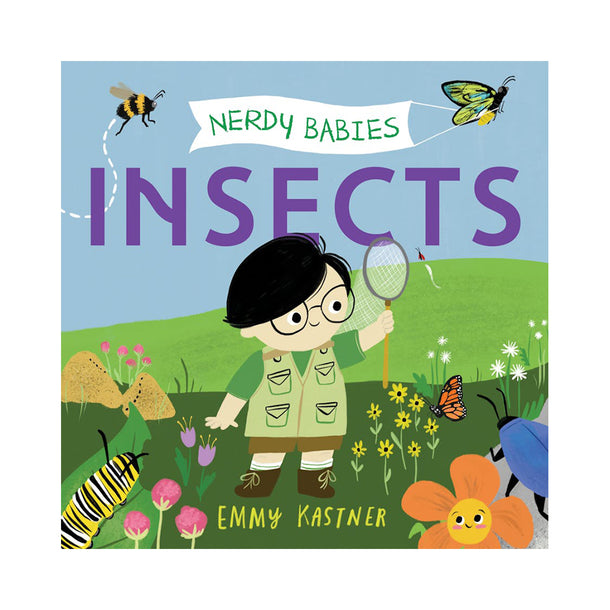 Nerdy Babies: Insects Book