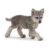 Papo Grey wolf cub Figure
