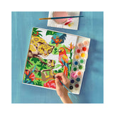 Bright Stripes iHeartArt Paint By Numbers Tropical Jungle