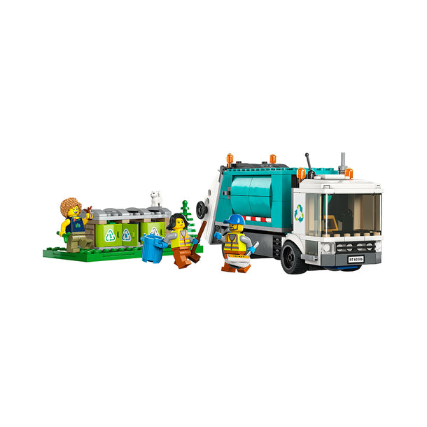 LEGO City Recycling Truck 60386 Building Toy Set (261 Pieces)