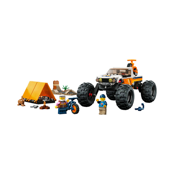 LEGO City 4x4 Off-Roader Adventures 60387 Building Toy Set (252 Pieces)
