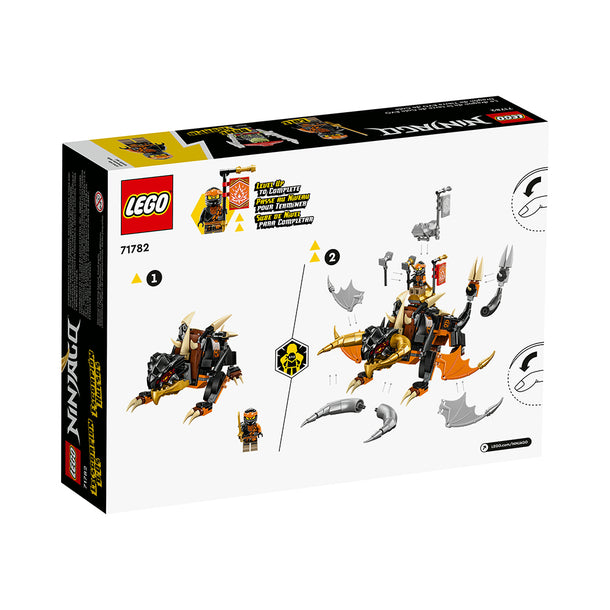 LEGO NINJAGO Cole’s Earth Dragon EVO 71782 Building Toy Set (285 Pieces)